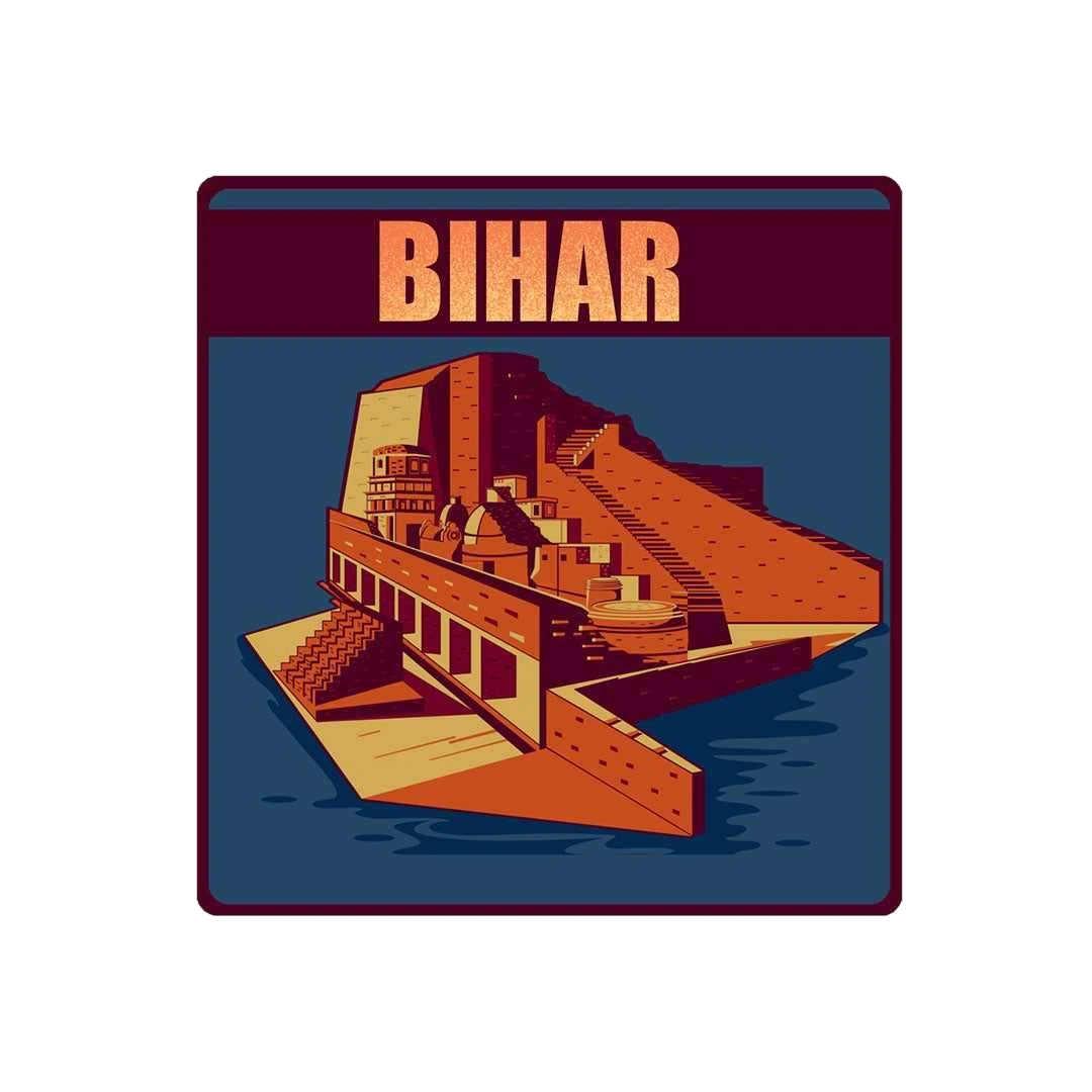 Bihar Sticker